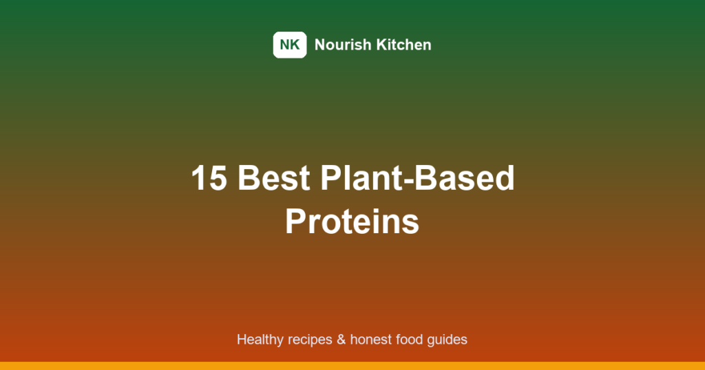 plant based protein featured image